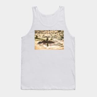 River Otter at sunset Tank Top